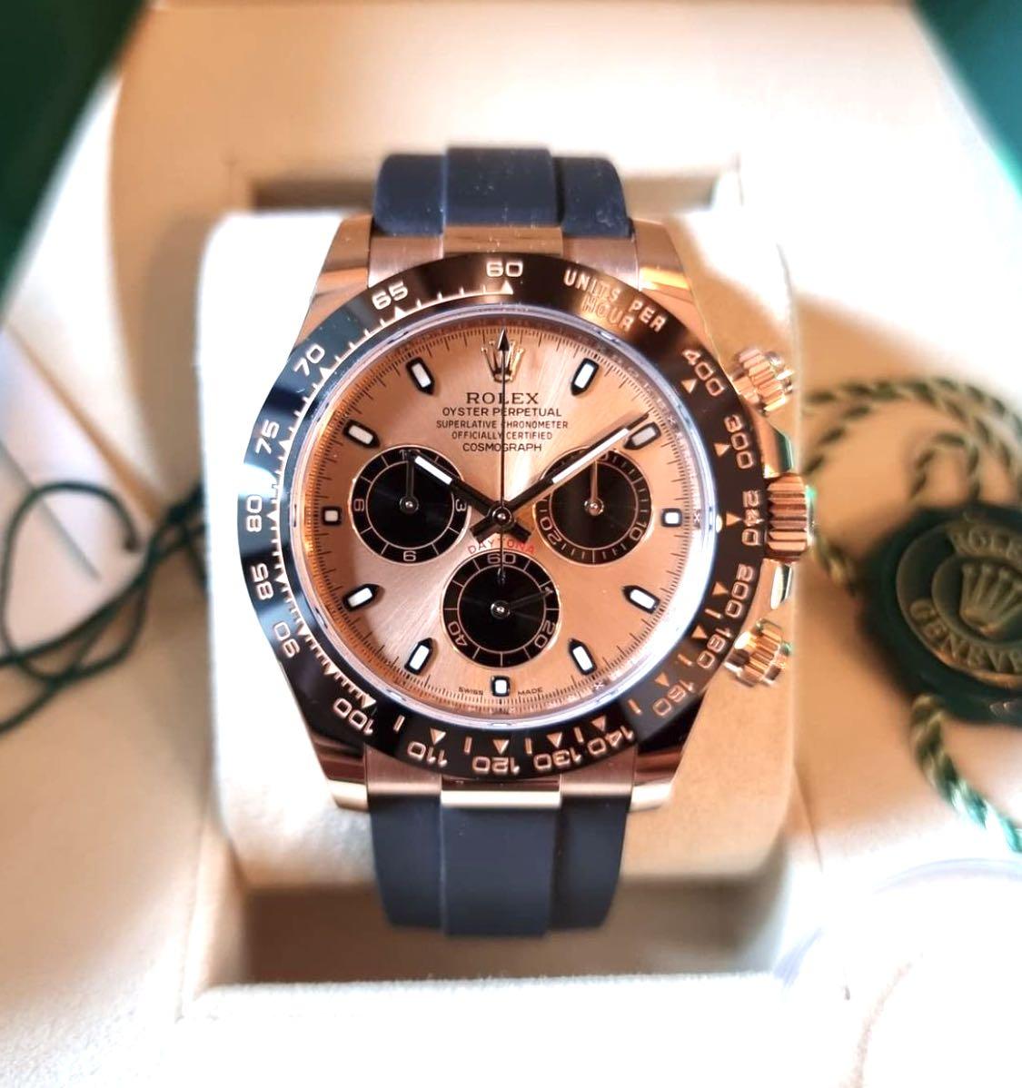 Replica Rolex Daytona Rose Gold Watch