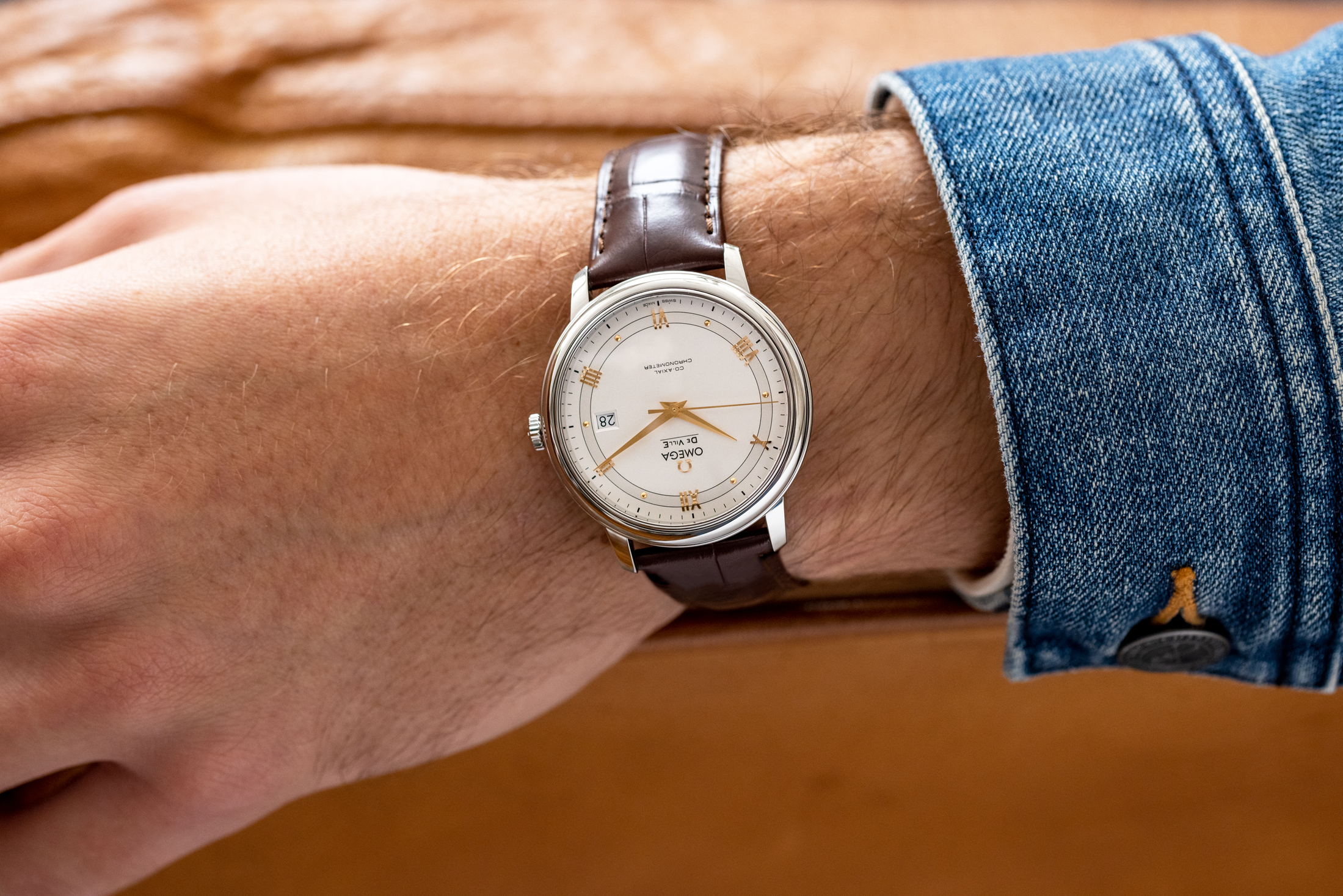 Replica omega de ville co-axial chronometer watch